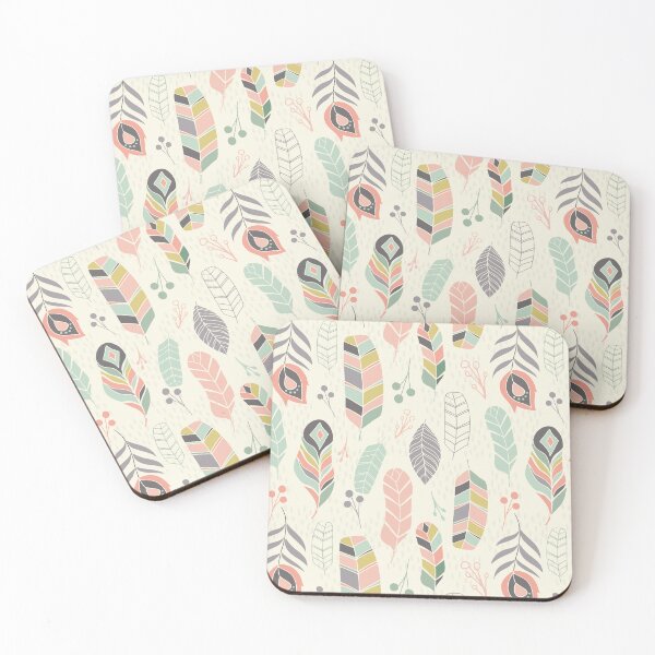 Item preview, Pretty Feathers designed and sold by Heather Rosas.