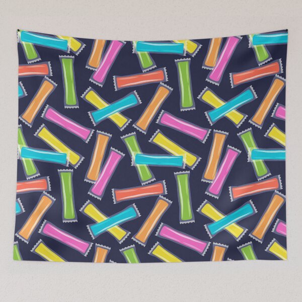 Item preview, ice pops - navy designed and sold by littlearrow.