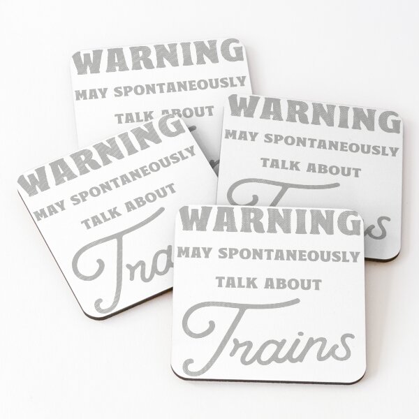 Item preview, WARNING May spontaneously Talk About Trains designed and sold by TonySpencer.