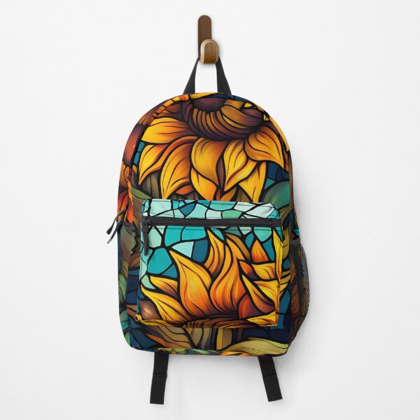 Item preview, Sunflowers : Stained Glass Style designed and sold by MTJ-Mushrooms.
