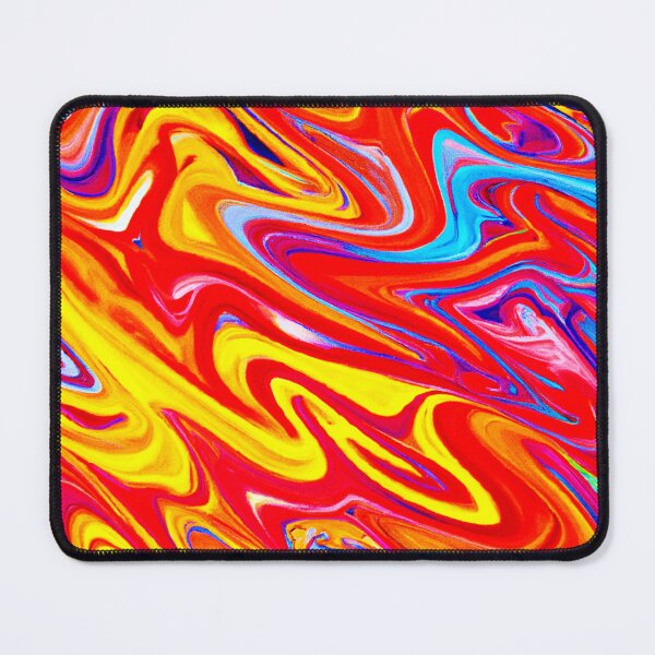 Item preview, Bold Vibrant Hot Colors Pattern Design designed and sold by Health And Fitness Posts e-Store.