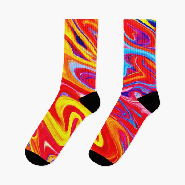 Item preview, Bold Vibrant Hot Colors Pattern Design designed and sold by Health And Fitness Posts e-Store.