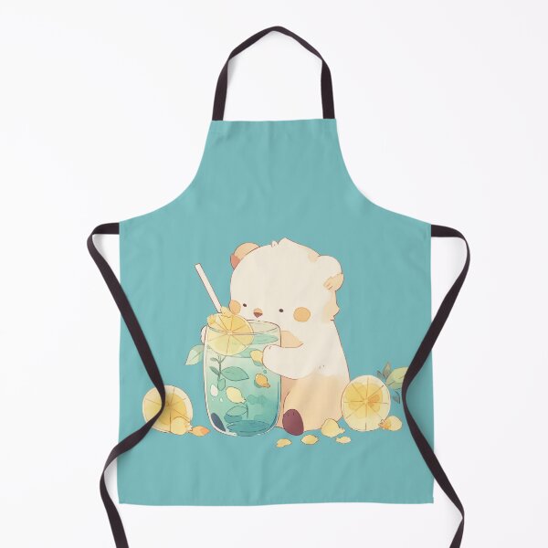 Item preview, The cute bear who wants to drink juice designed and sold by Cahlie Li.