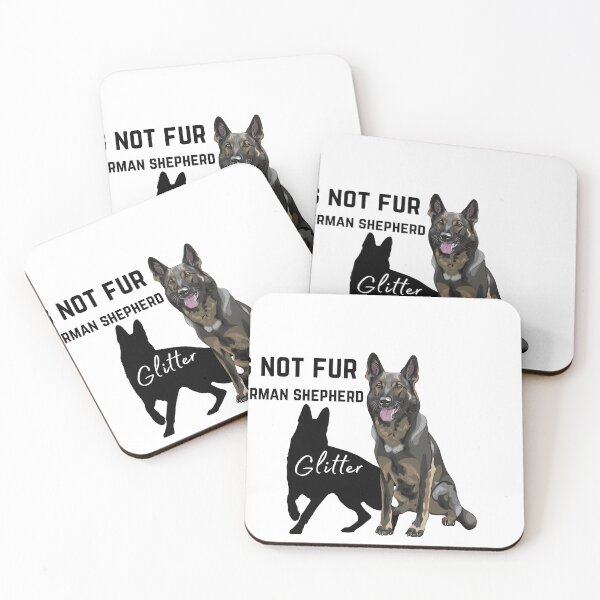 Item preview, It's Not Fur, It's German Shepherd Glitter designed and sold by LunarDogs.