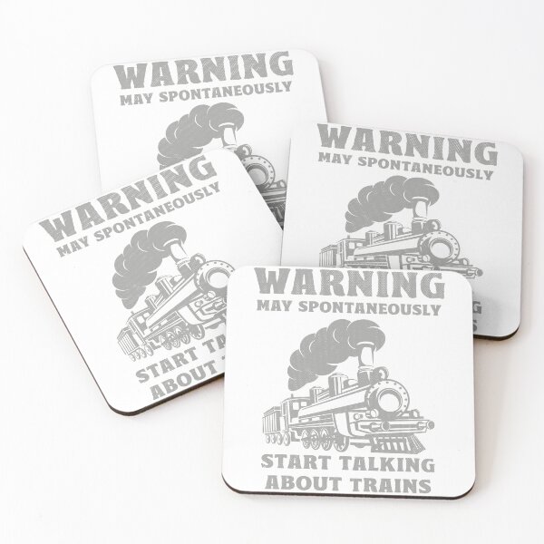 Item preview, WARNING May spontaneously Start Talking About Trains designed and sold by TonySpencer.