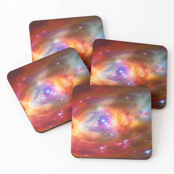 Item preview, Colorful galaxies art designed and sold by brandway.