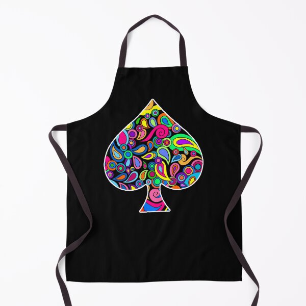 Item preview, Colorful Fancy Spade Playing Card Symbol designed and sold by Alondra.