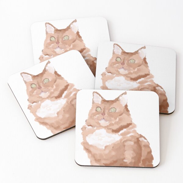Item preview, Orange Cat Extra Fluffy designed and sold by marshmaello flowers.