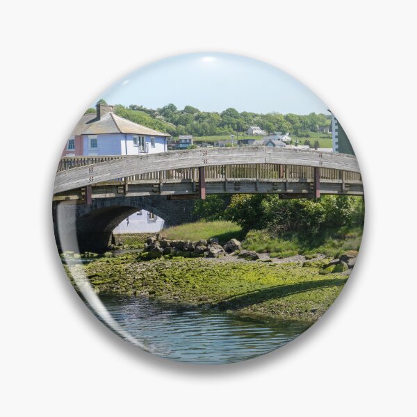 Item preview, Footbridge Over The River Aeron In  Aberaeron designed and sold by Harmony Of The Mind.