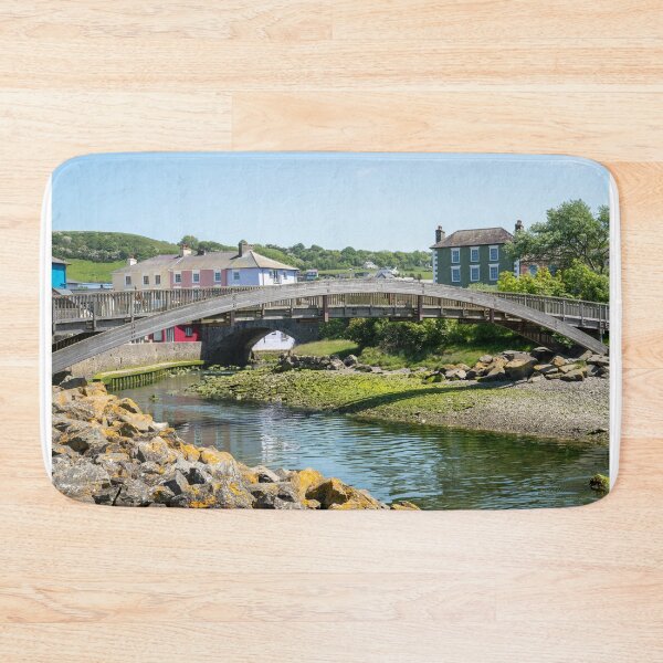 Item preview, Footbridge Over The River Aeron In  Aberaeron designed and sold by Harmony Of The Mind.