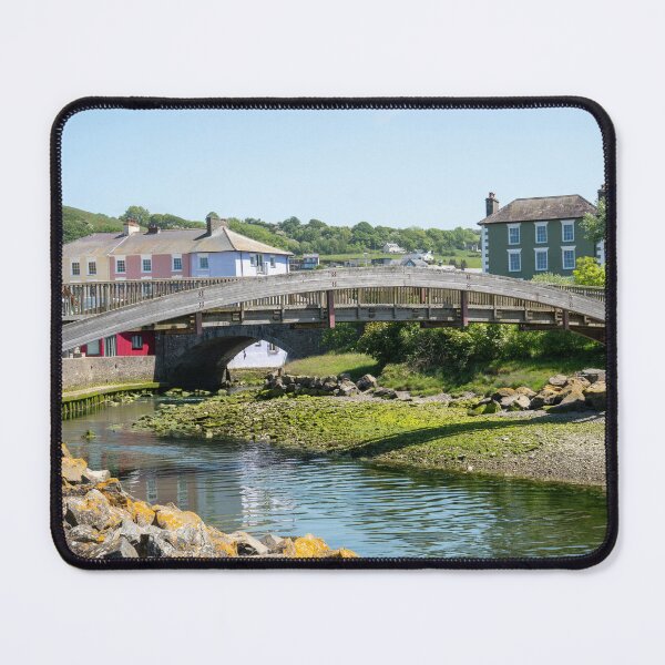 Item preview, Footbridge Over The River Aeron In  Aberaeron designed and sold by Harmony Of The Mind.