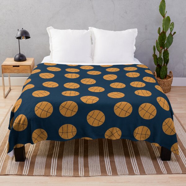 Item preview, Basketball on Dark Blue designed and sold by RepeatCandy.