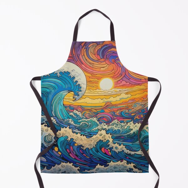 Item preview, Abstract Ocean Waves Pattern designed and sold by Desfix.