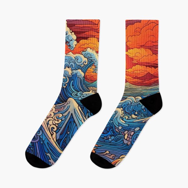 Item preview, Abstract Ocean Waves Pattern designed and sold by Desfix.