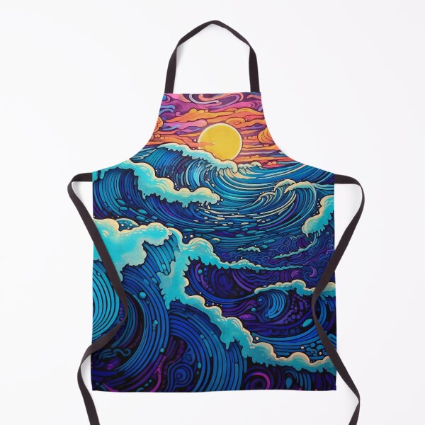 Item preview, Abstract Ocean Waves Pattern designed and sold by Desfix.