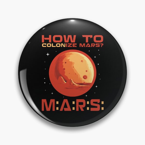 Item preview, How to colonize mars designed and sold by Gerald Waters.