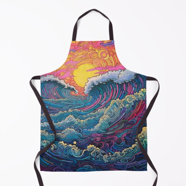 Item preview, Abstract Ocean Waves Pattern designed and sold by Desfix.