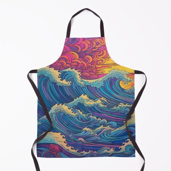 Item preview, Abstract Ocean Waves Pattern designed and sold by Desfix.