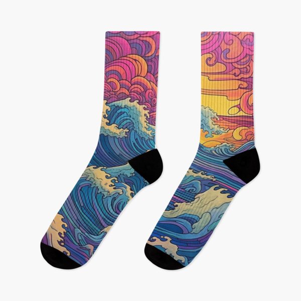 Item preview, Abstract Ocean Waves Pattern designed and sold by Desfix.