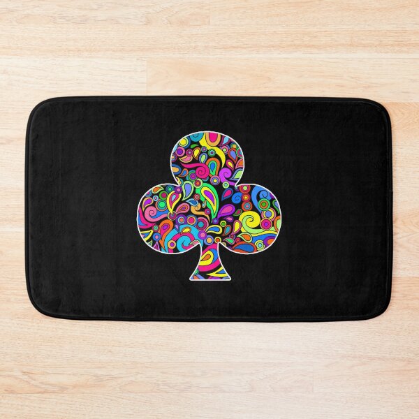 Item preview, Colorful Fancy Clover Playing Card Suit  designed and sold by Alondra.