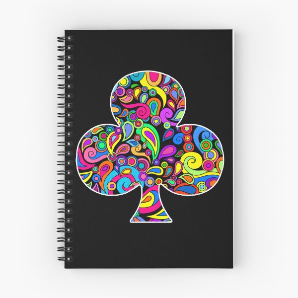 Item preview, Colorful Fancy Clover Playing Card Suit  designed and sold by Alondra.