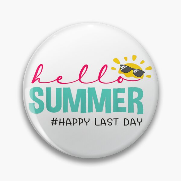 Item preview, Happy Last Day of School Teacher Student Hello Summer  designed and sold by retro-vectors.