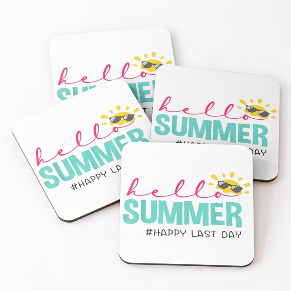 Item preview, Happy Last Day of School Teacher Student Hello Summer  designed and sold by retro-vectors.