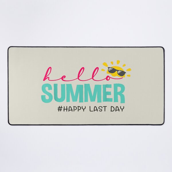 Item preview, Happy Last Day of School Teacher Student Hello Summer designed and sold by retro-vectors.