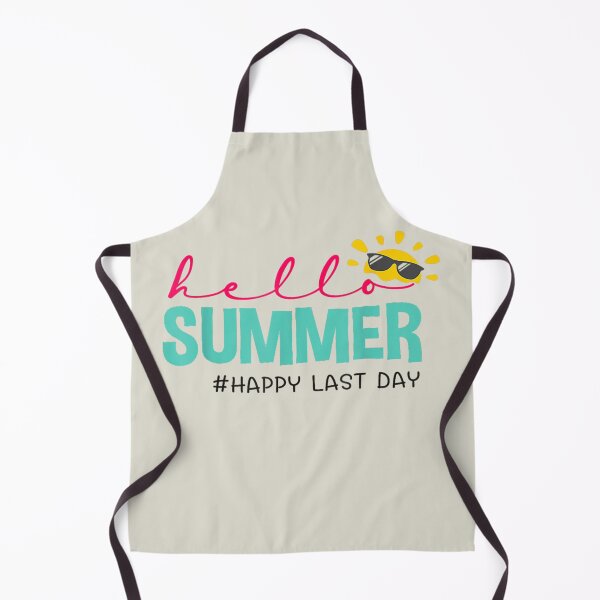 Item preview, Happy Last Day of School Teacher Student Hello Summer  designed and sold by retro-vectors.