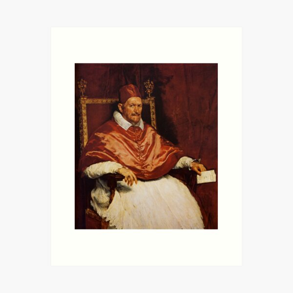 Aperçu de l'œuvre Diego Velazquez Pape Innocent X créée et vendue par zuraa8.