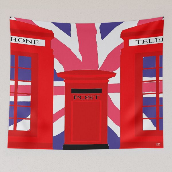 Item preview, LONDON TELEPHONE BOX and POST BOX designed and sold by Neil Finnemore.