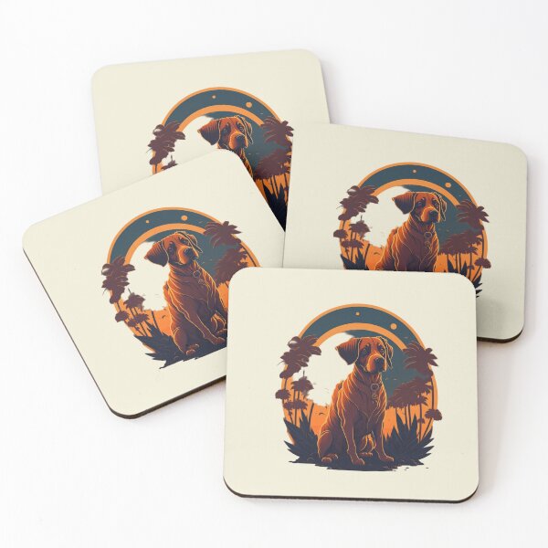 Item preview, Cool Retro Dog Artwork designed and sold by TGAL2.