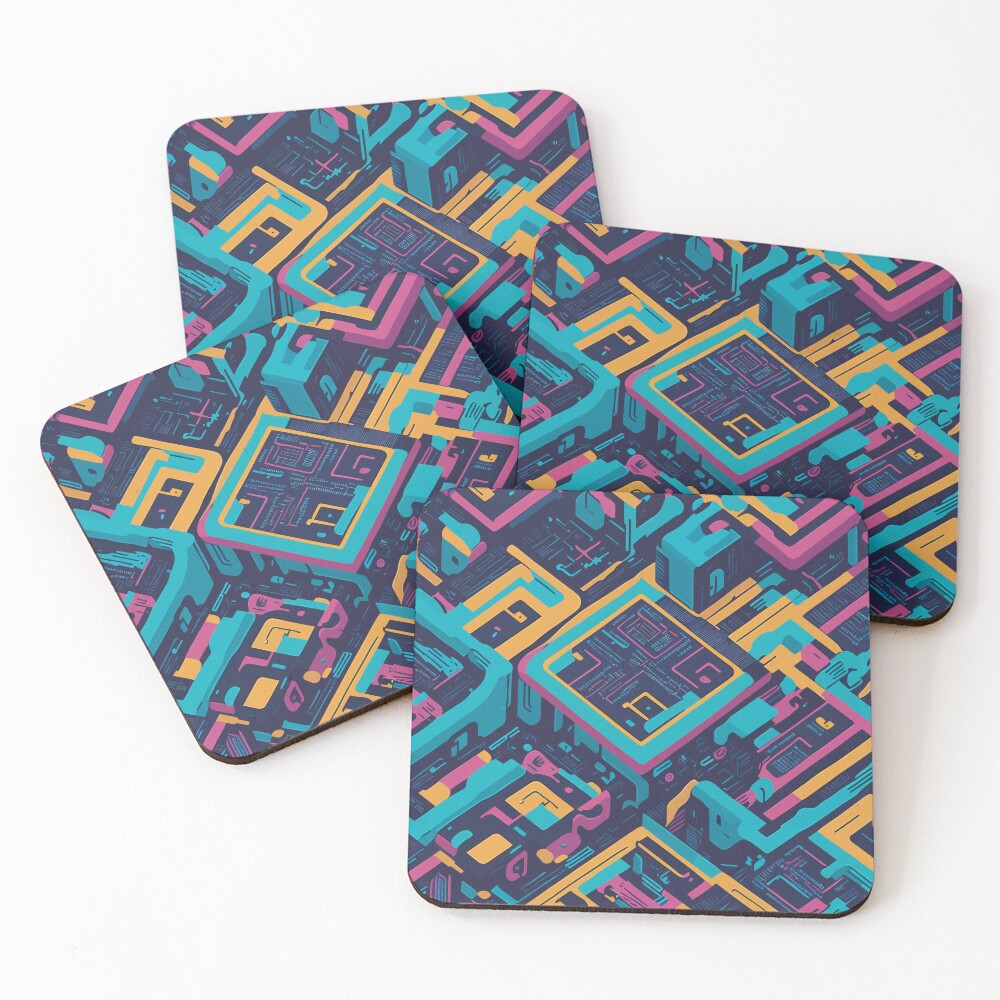 Item preview, Coasters (Set of 4) designed and sold by RockBeeDesigns.