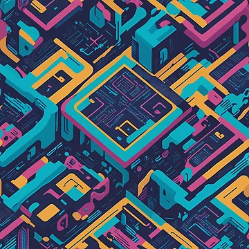Artwork thumbnail, Computer Pattern by RockBeeDesigns