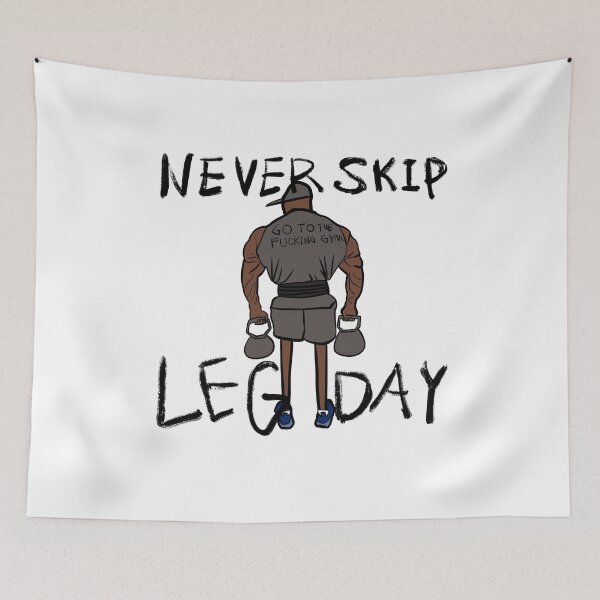 Item preview, NEVER SKIP LEG DAY designed and sold by koreanmood.