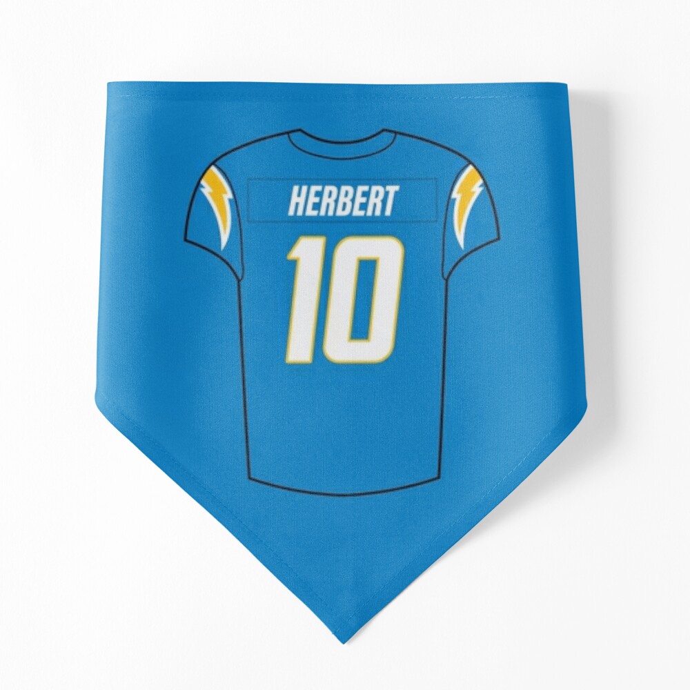 Justin Herbert San Diego Chargers NFL Pet Jersey Medium