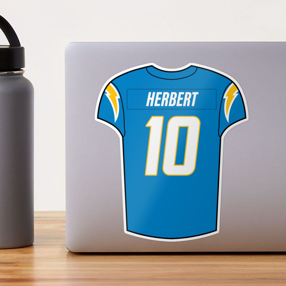 Justin Herbert San Diego Chargers NFL Pet Jersey Medium