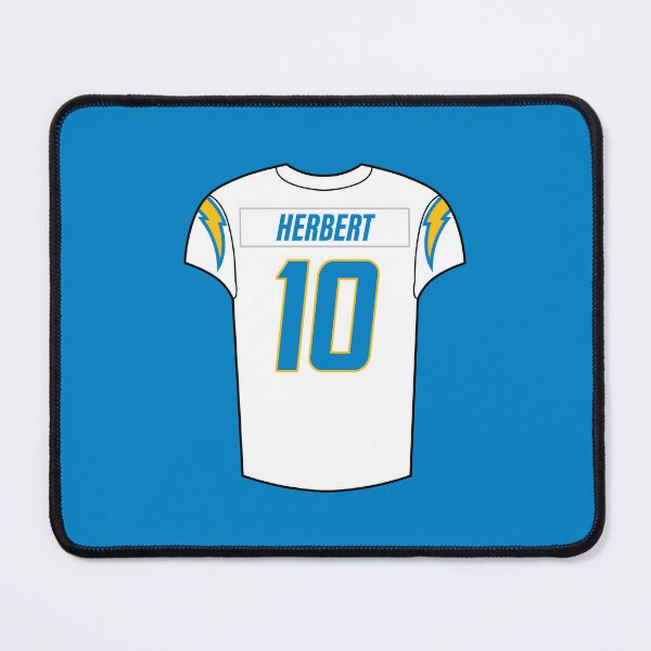 Justin Herbert Home Jersey Sticker for Sale by designsheaven