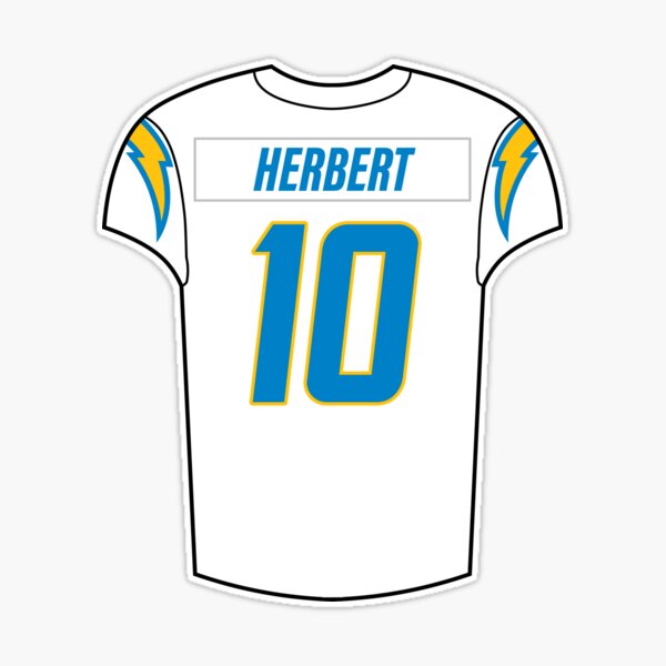 Keenan Allen Away Jersey Sticker for Sale by designsheaven