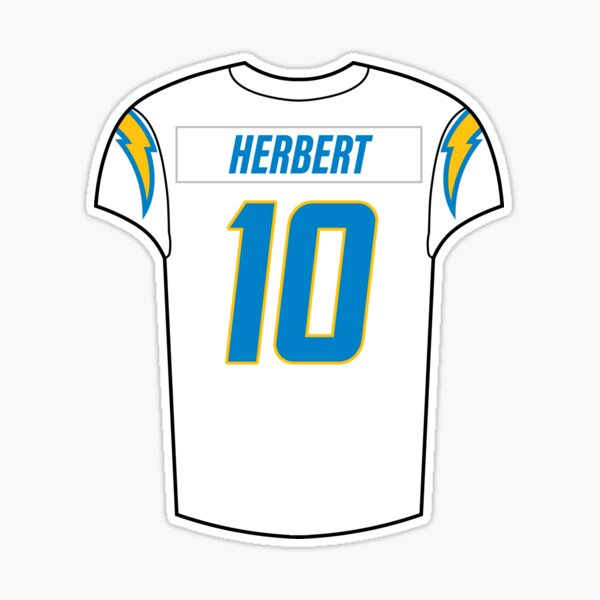 Justin Herbert Alternate Sticker for Sale by ApparelFanatics