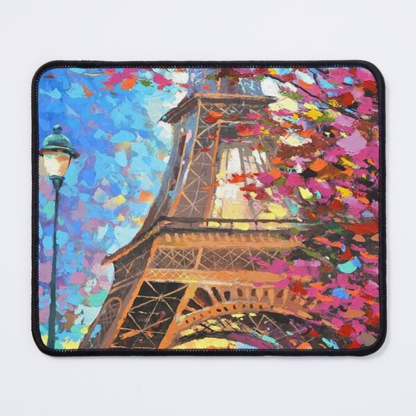 Item preview, Acrylic Pastel Flower Paris Evel Tower Paris Nature Colorful Flowers designed and sold by CandyLoo.