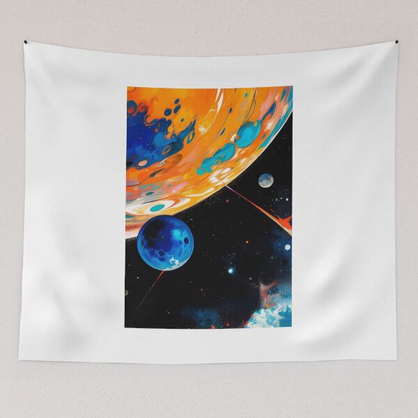 Item preview, Space abstract art designed and sold by shrolts.