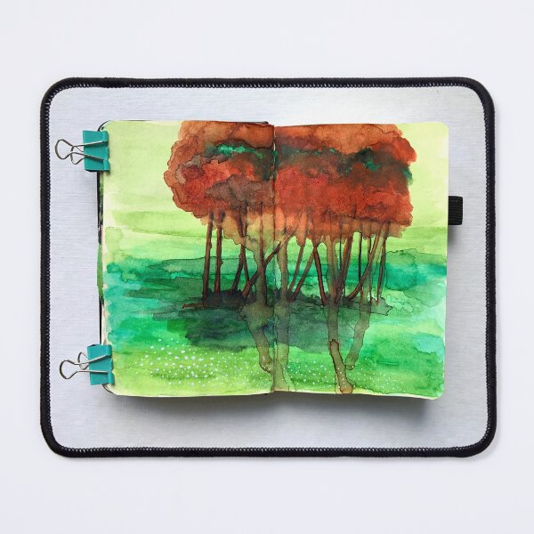 Item preview, Sketchbook Sessions: In the Westerpark (Amsterdam) watercolour spread designed and sold by Jaraart.