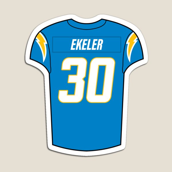 Austin Ekeler Away Jersey Magnet for Sale by designsheaven