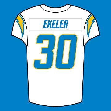 LOS ANGELES CHARGERS AUSTIN EKELER #30 MENS SMALL JERSEY (NEW WITH TAGS)