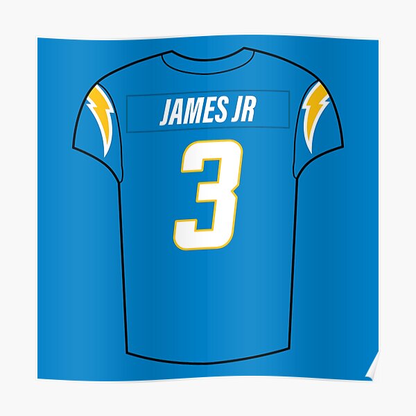 Derwin James Home Jersey' Poster for Sale by designsheaven