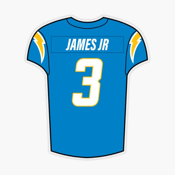 Derwin James Home Jersey Sticker for Sale by designsheaven