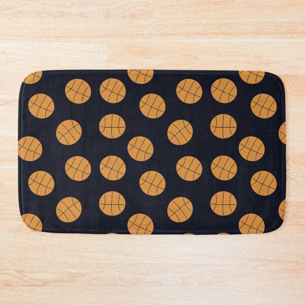 Item preview, Basketball on Black designed and sold by RepeatCandy.