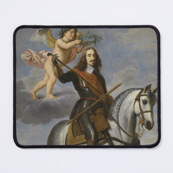 Item preview, Equestrian Portrait of Archduke Leopold Wilhelm | Jan van den Hoecke | 17th Century Historical Art designed and sold by CJET.