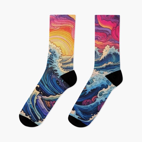 Item preview, Abstract Ocean Waves Pattern designed and sold by Desfix.